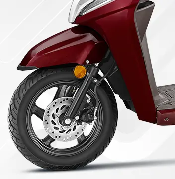 Telescopic Front Suspension And Front Disc Brake